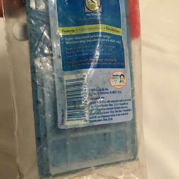 Quickie HomePro Automatic Sponge Mop Refill #0472 Type H Microban 041/047 - Picture 4 of 6